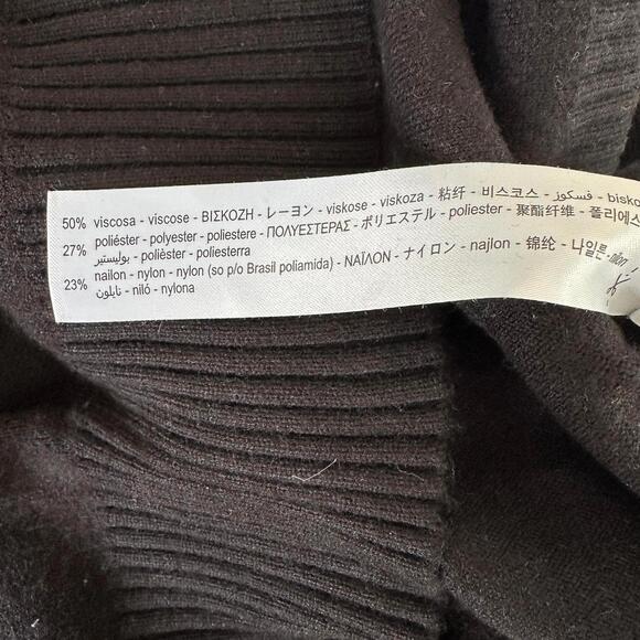 ZARA Women's Black Gold Button-Up Cardigan with High Neck - XL - Picture 8 of 8